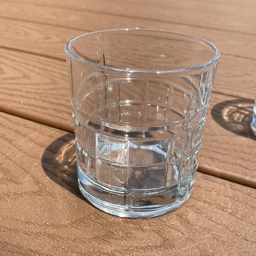 Nicole Miller Studio Whisky Glasses set of 6, 11oz